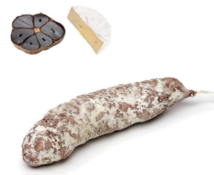 saucisson brie et ail noir