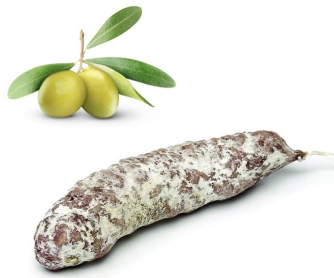 saucisson aux olives