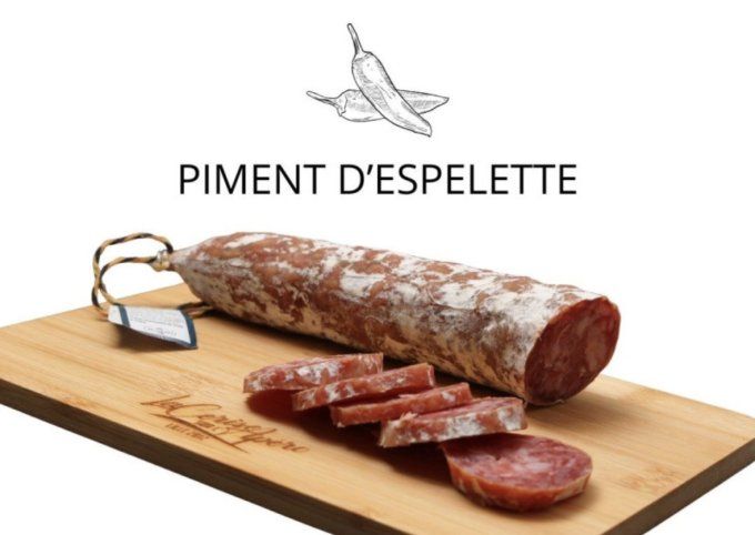 saucisson au piment d'espelette