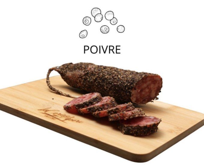 saucisson au poivre